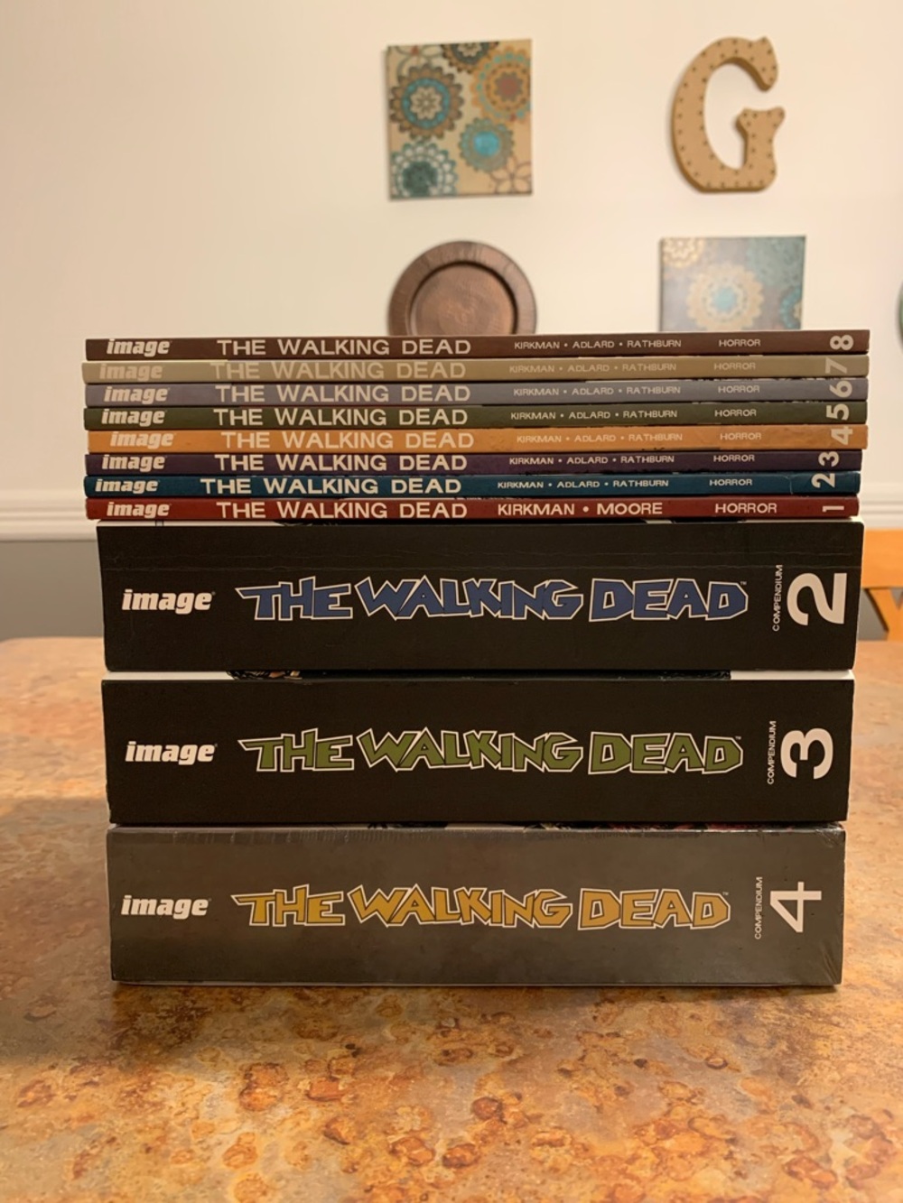 The Walking Dead Graphic Novel Complete Set